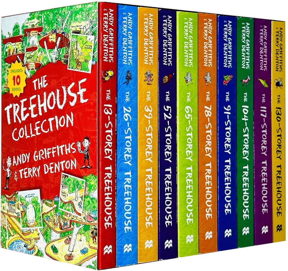 The Treehouse Series 10 Books Collection Set By Andy Griffiths