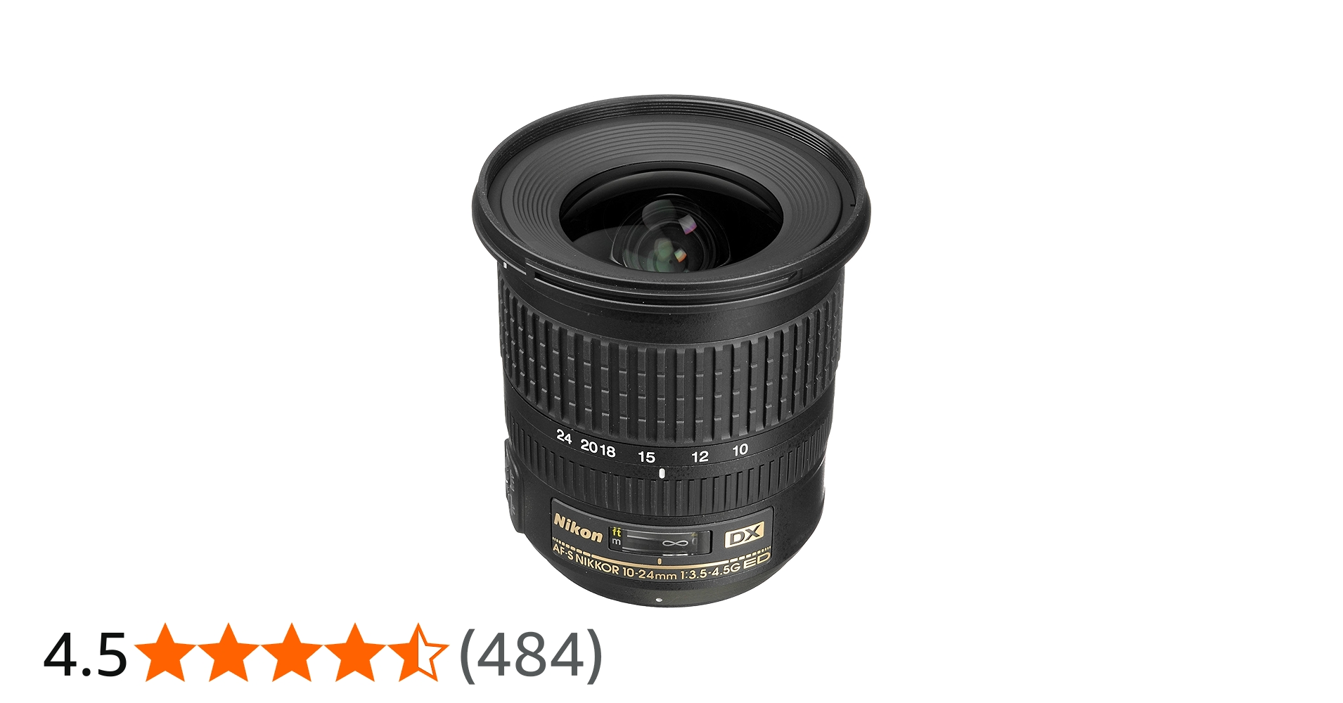 Nikon AF-S DX Nikkor 10-24mm F/3.5-4.5G ED Zoom Lens for Nikon