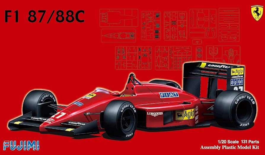 Amazon | フジミ模型 1/20 グランプリシリーズNo.6 フェラーリ F1-87