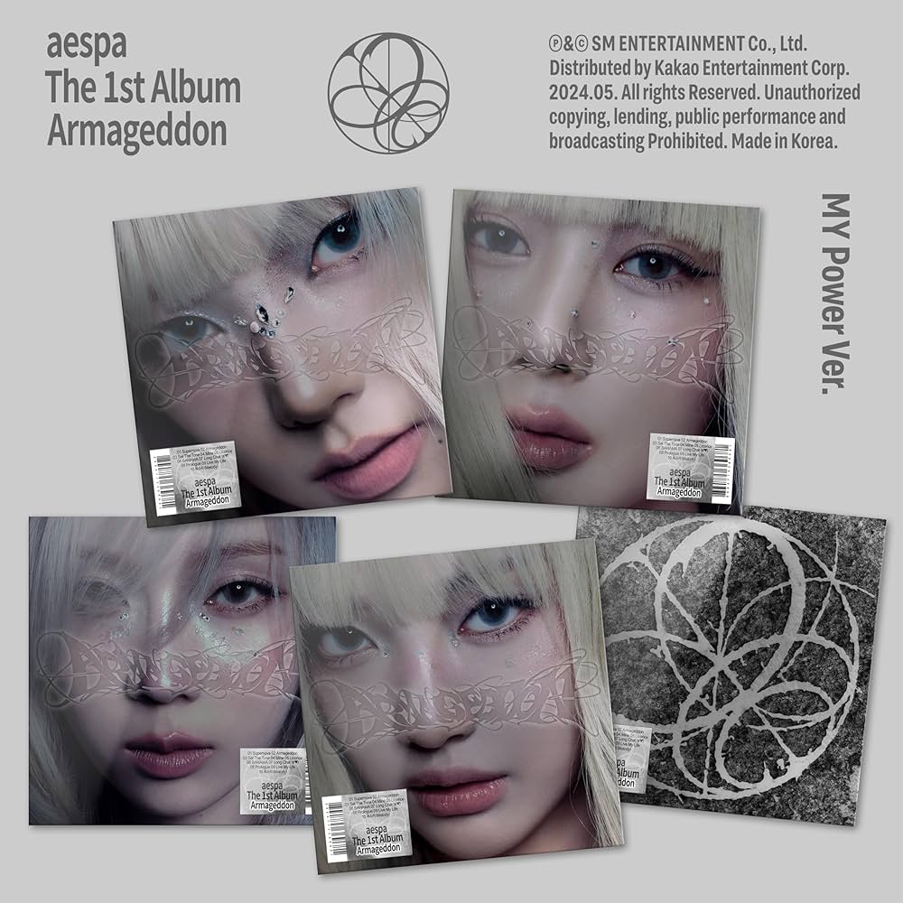 Amazon.co.jp: aespa 1st Full Album [Armageddon] (MY Power Ver