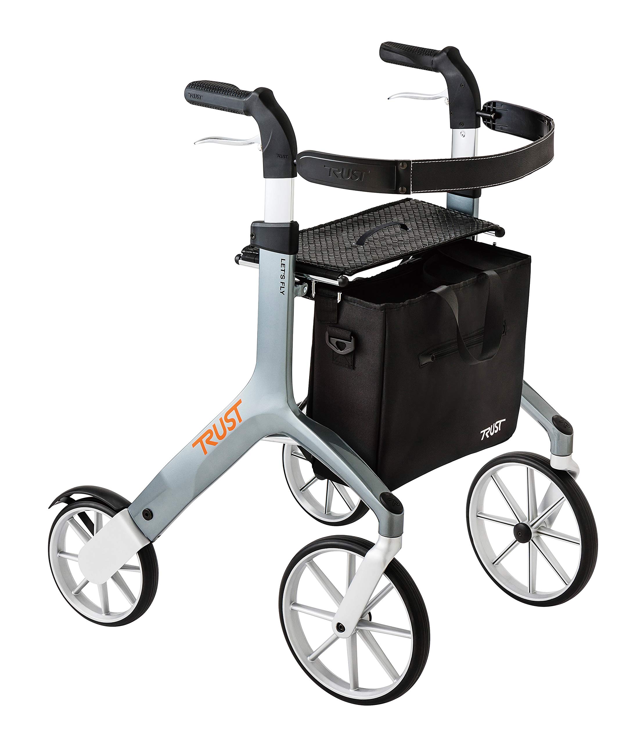 Amazon | 竹虎 【歩行車】 レッツフライ グレー | 竹虎 | シルバーカー