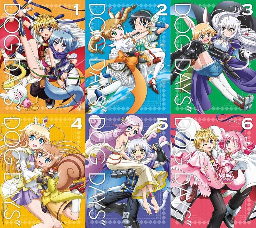 Amazon.co.jp: DOG DAYS″ 【完全生産限定版】 [Blu-ray] 全6巻セット