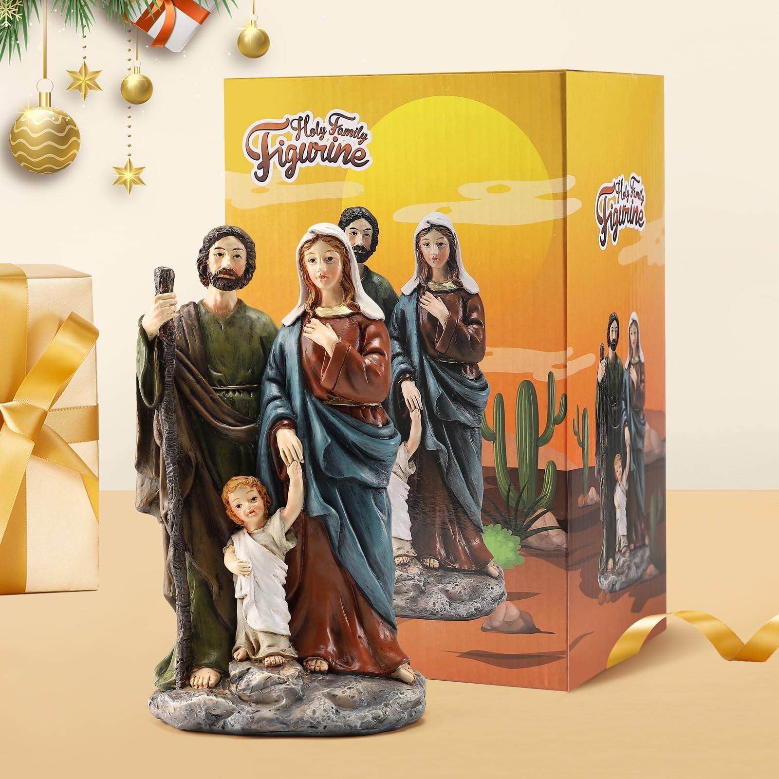 Amazon.co.jp: Magicsculp 7.6インチ クリスマス キリスト降誕 シーン