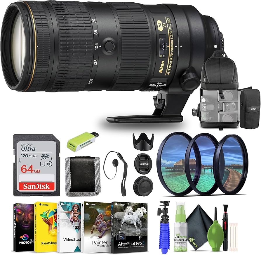 Amazon.com: Nikon - AF-S NIKKOR 70-200mm f/2.8G ED VR II Telephoto