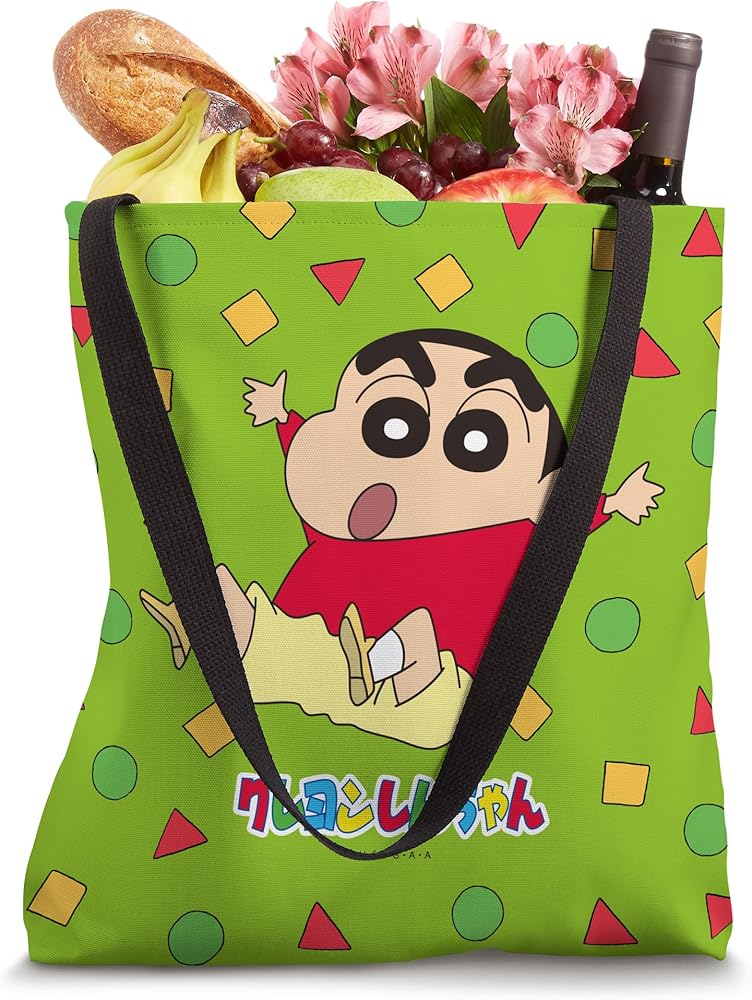 Amazon.com: Crayon Shin-chan Banzai! Shin-chan Tote Bag : Clothing