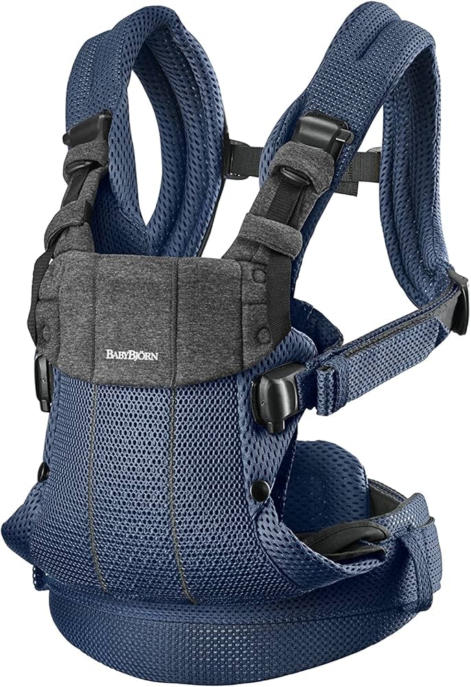 Amazon.com: BabyBjörn Baby Carrier Harmony, Navy Blue, 3D Mesh | 3