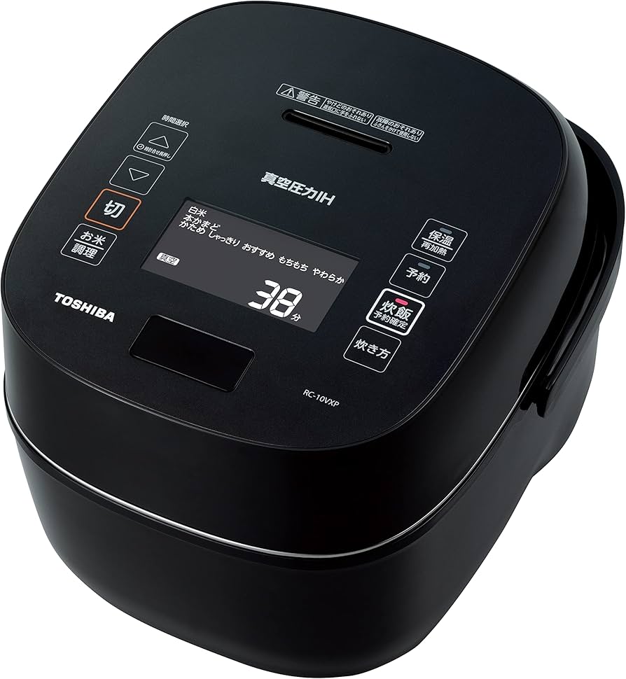 Amazon | 東芝 炊飯器 5.5合 真空圧力IHジャー炊飯器 真空保温 白米40