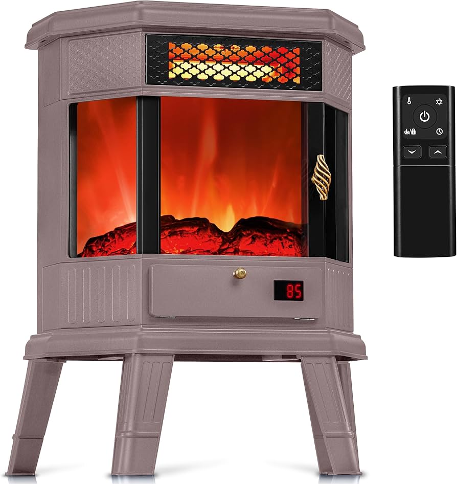 Amazon.com: RealSmart Electric Fireplace Heater 22 in Freestanding