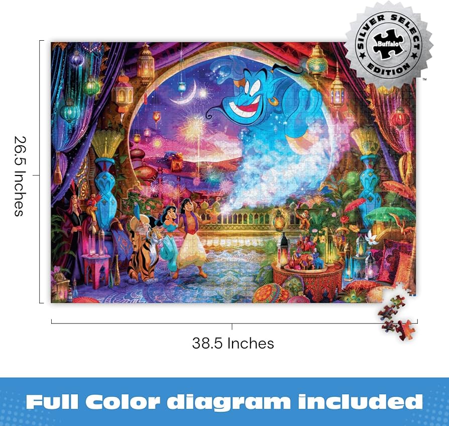 Amazon | ディズニー アラジン 2000ピースパズル – バッファローゲーム