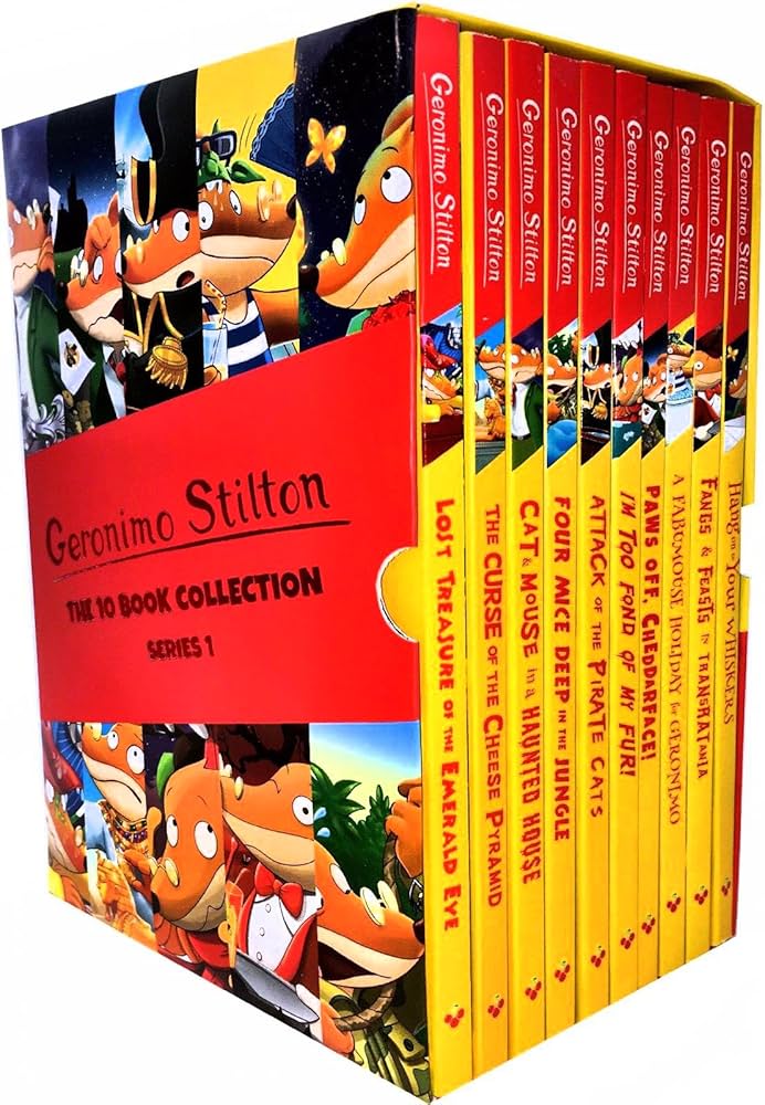 Geronimo Stilton: 10 Book Collection (Series 1): Scholastic Inc
