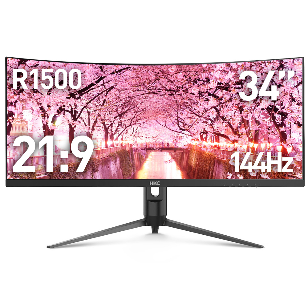 Amazon.co.jp: HKC ゲーミング モニター TG34C3U 34インチ/21:9 超湾曲