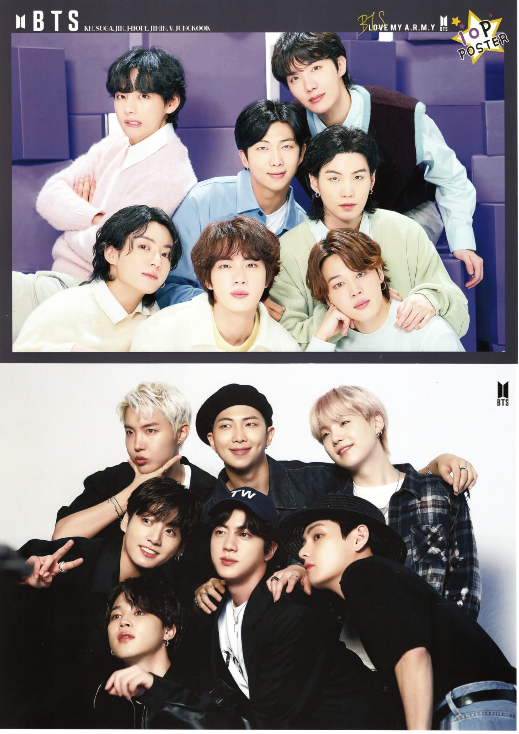 Amazon.co.jp: BTS 防弾少年団 バンタン グッズ ポスター 10枚セット