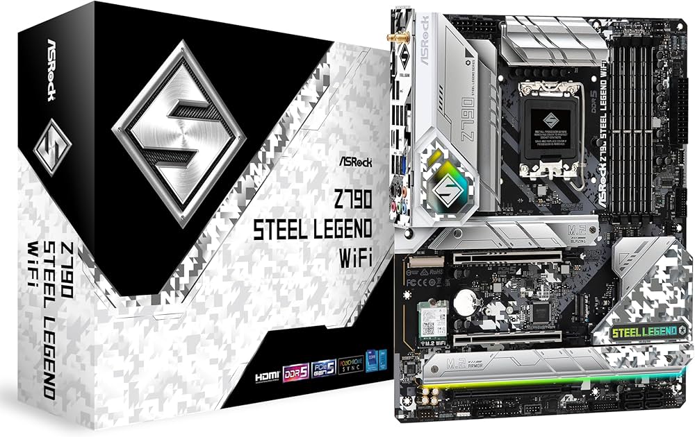Amazon | ASRock マザーボード Z790 Steel Legend WiFi Intel 第12世代