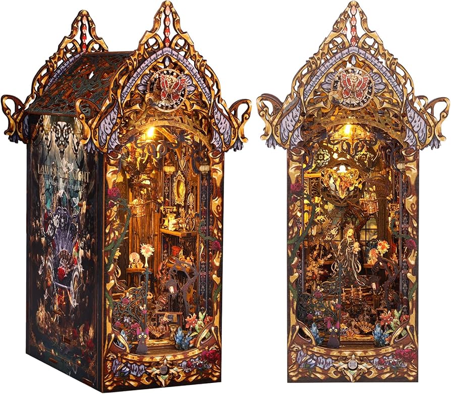 Amazon | Powanfity ドールハウス ミニチュア 【魔女の宮殿B