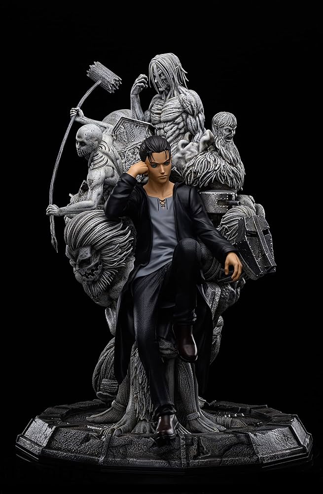 Amazon.co.jp: エレン・イェーガー フィギュア 1/4スケール 塗装済み