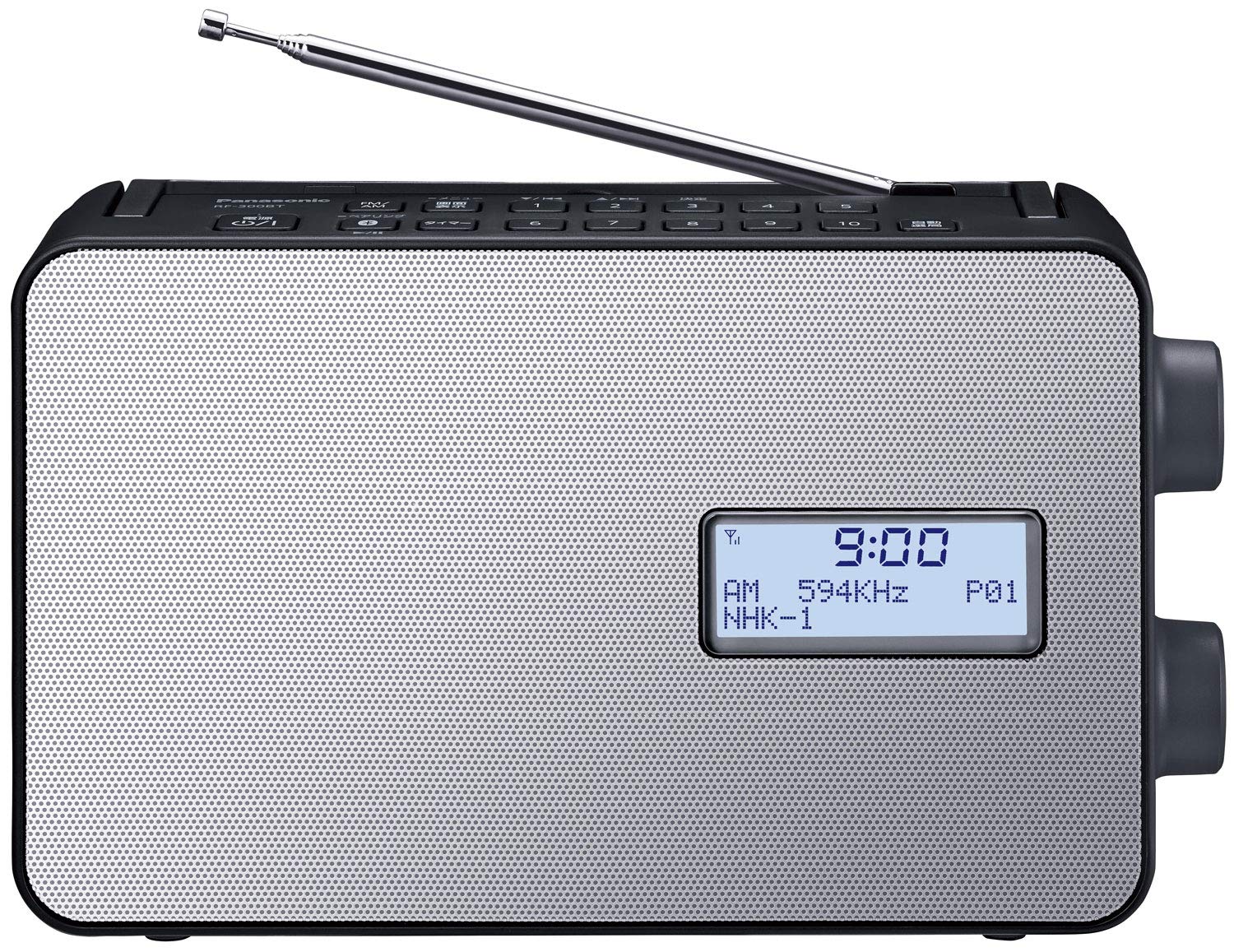 Amazon.co.jp: Panasonic RF-300BT-K FM/AM Wide FM Radio, Bluetooth