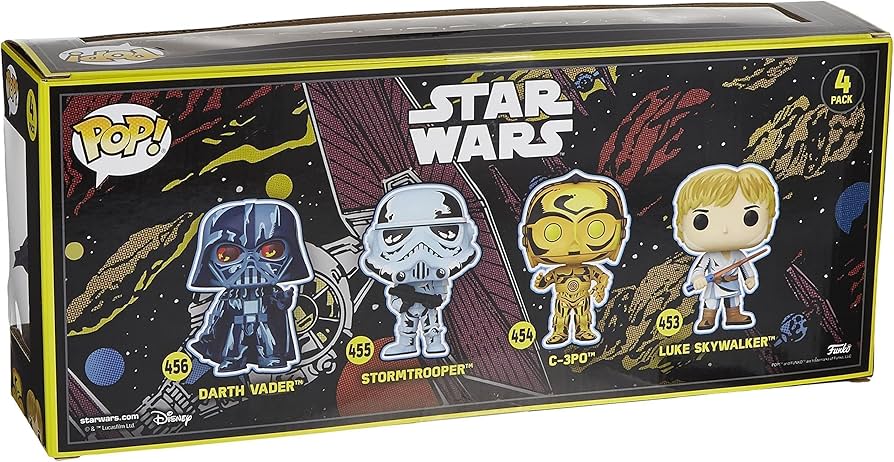 Funko POP! Star Wars Retro Series Darth Vader/Stormtrooper/C-3PO