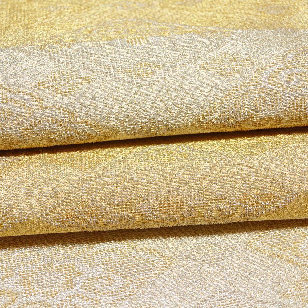 Amazon | 袋帯 誉田屋源兵衛 金華燦 菱華文模様 金華山 輪奈織 六通柄