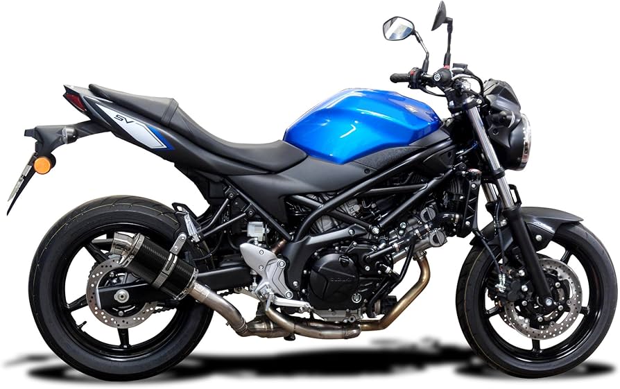 Amazon | DELKEVIC スリップオンカーボンオーバルマフラー☆SUZUKI