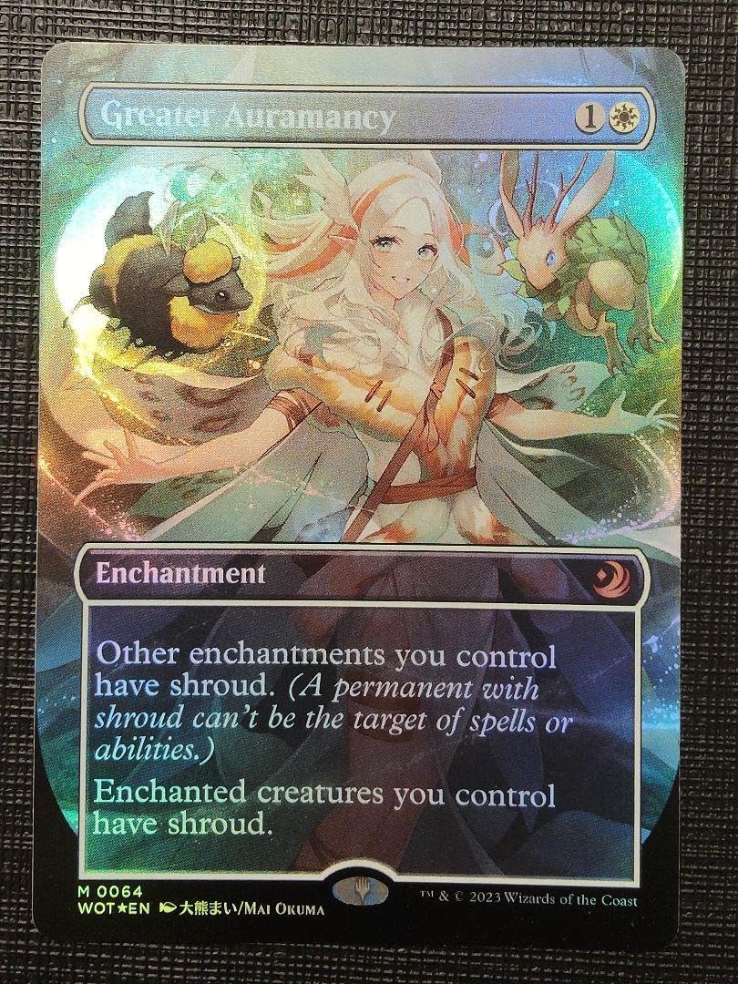Amazon.co.jp: MTG 偉大なるオーラ術 アニメ絵 Foil 英語 : おもちゃ