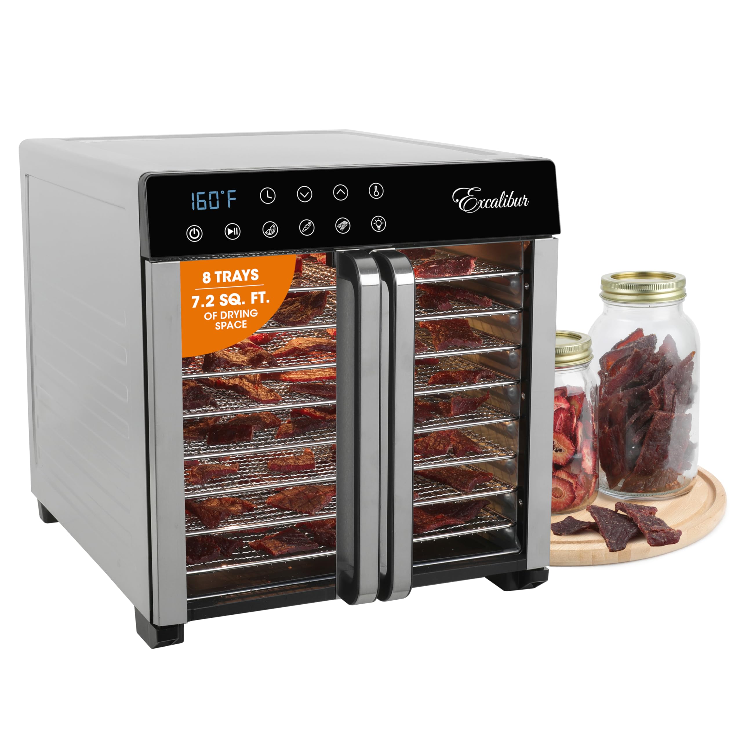 Amazon.com: Excalibur Food Dehydrator 8-Tray for Jerky, Fruit