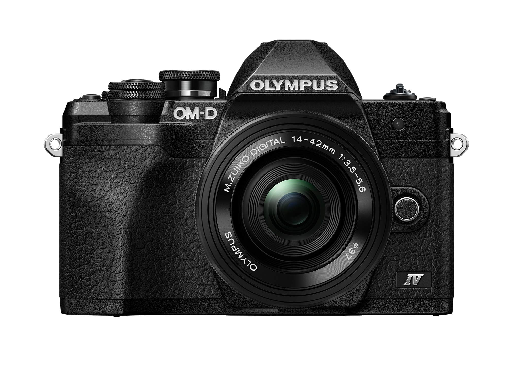 Olympus OM-D E-M10 Mark IV Corpo preto com kit de lentes M.Zuiko