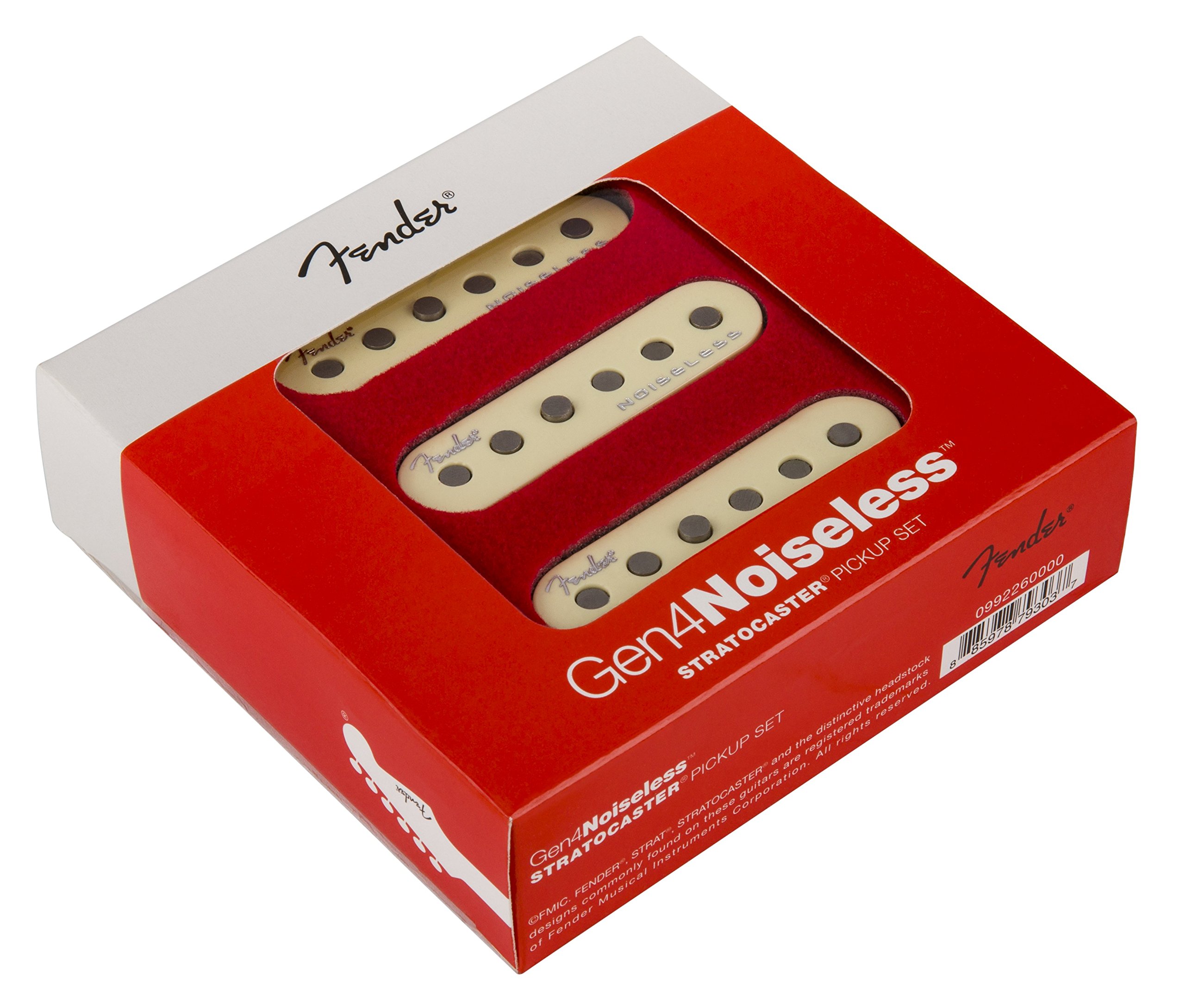 Amazon.co.jp: Fender ピックアップ Gen 4 Noiseless™ Stratocaster