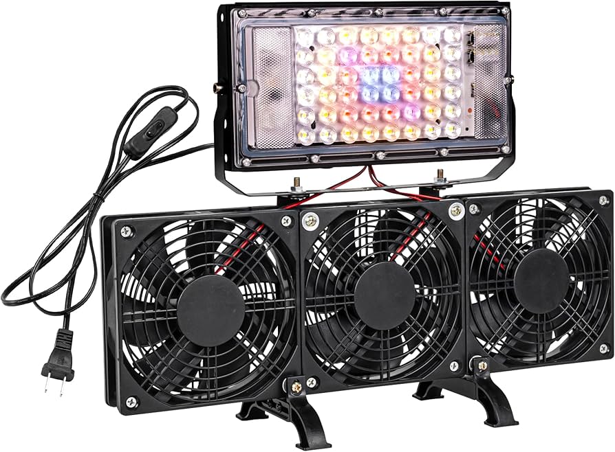 Amazon.co.jp: STGGTS 植物育成用送風機 植物育成用ライト 植物用