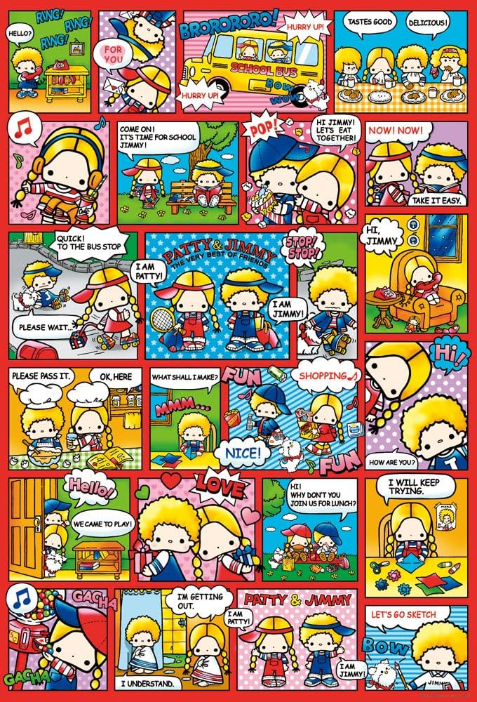 Amazon.co.jp: 1000ピース ジグソーパズル パティ&ジミー ベスト