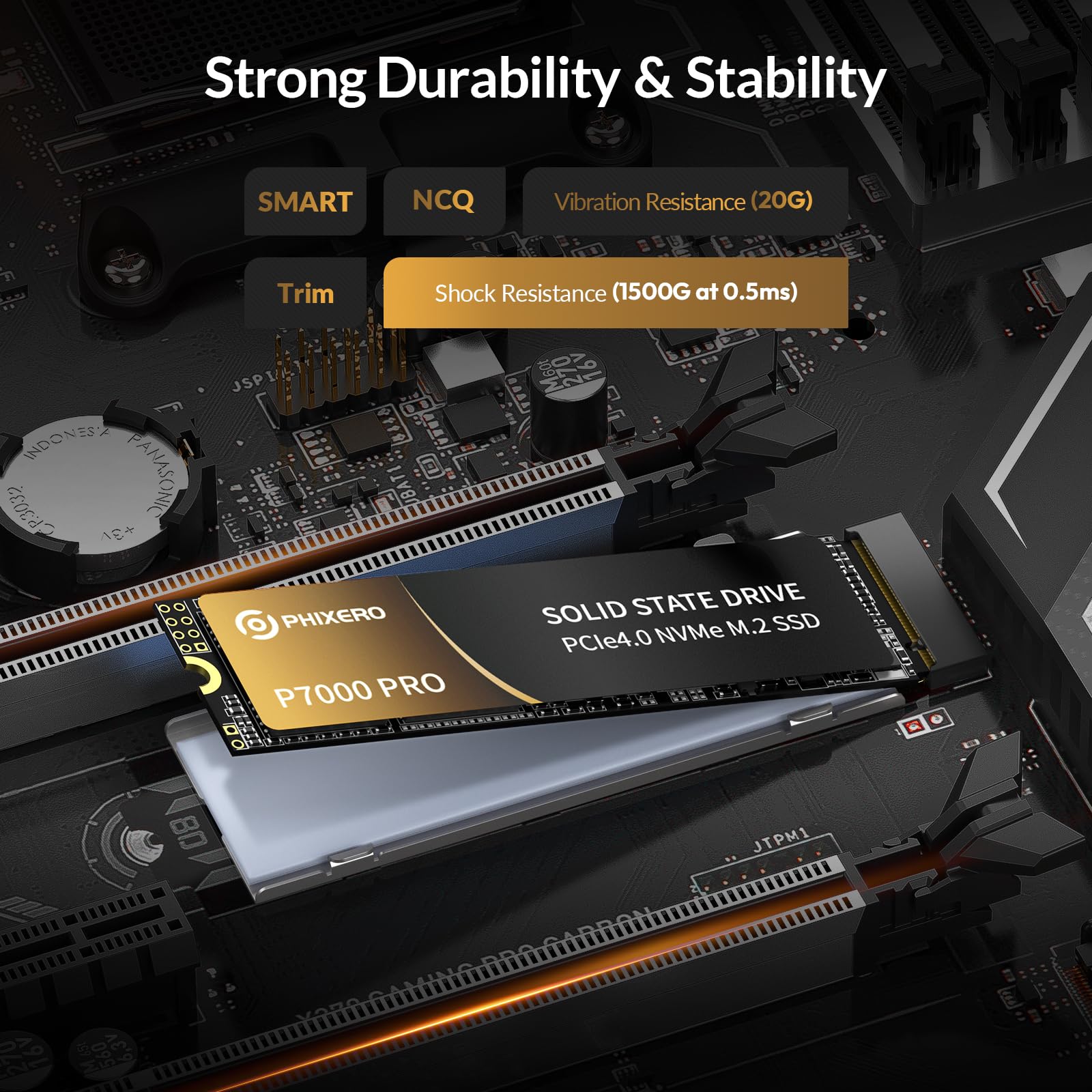 Amazon.com: PHIXERO P7000PRO 2TB NVME SSD,PCIe Gen4x4,M.2 2280