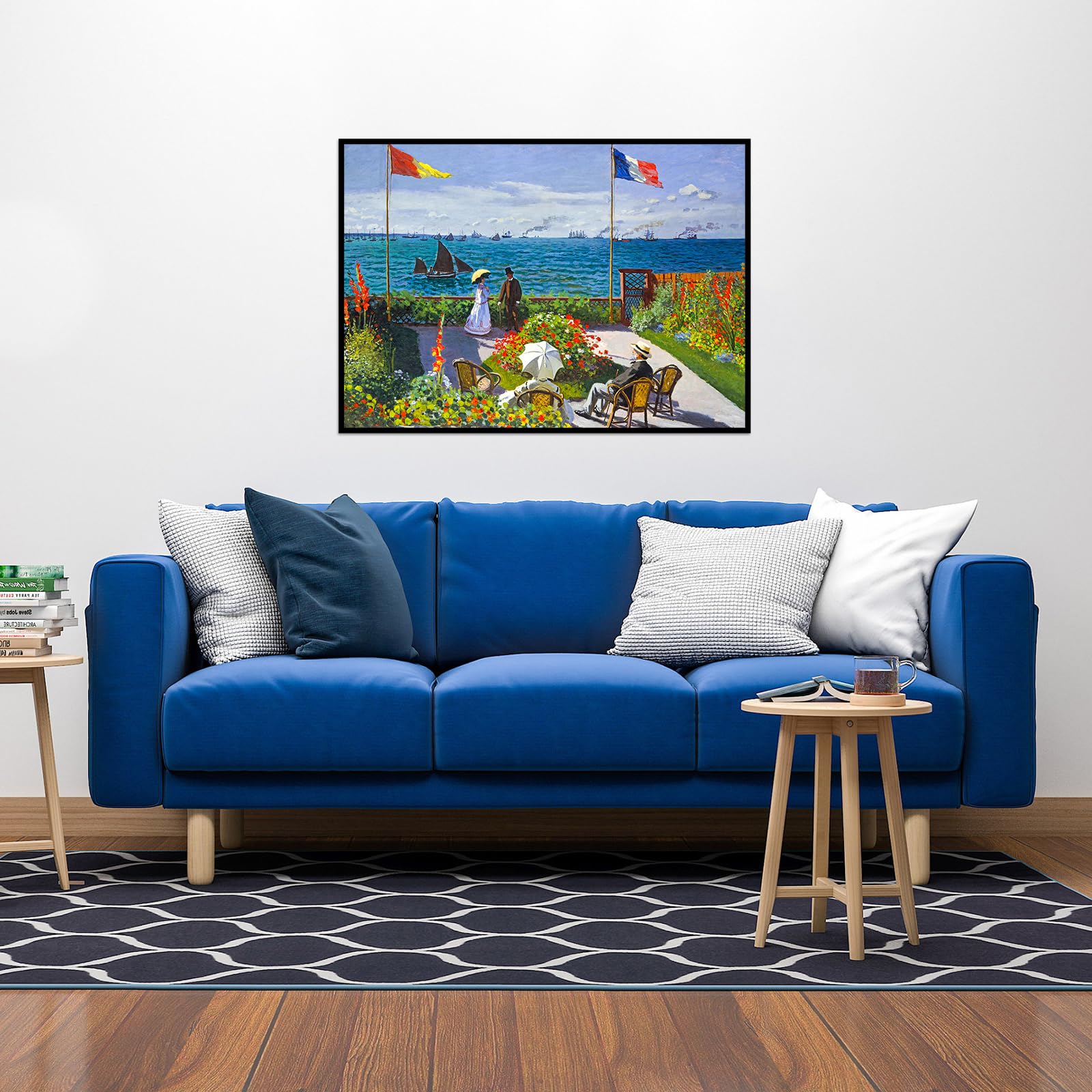 Amazon | CHengQiSM 1000ピース ジグソーパズル モネ Garden at Sainte