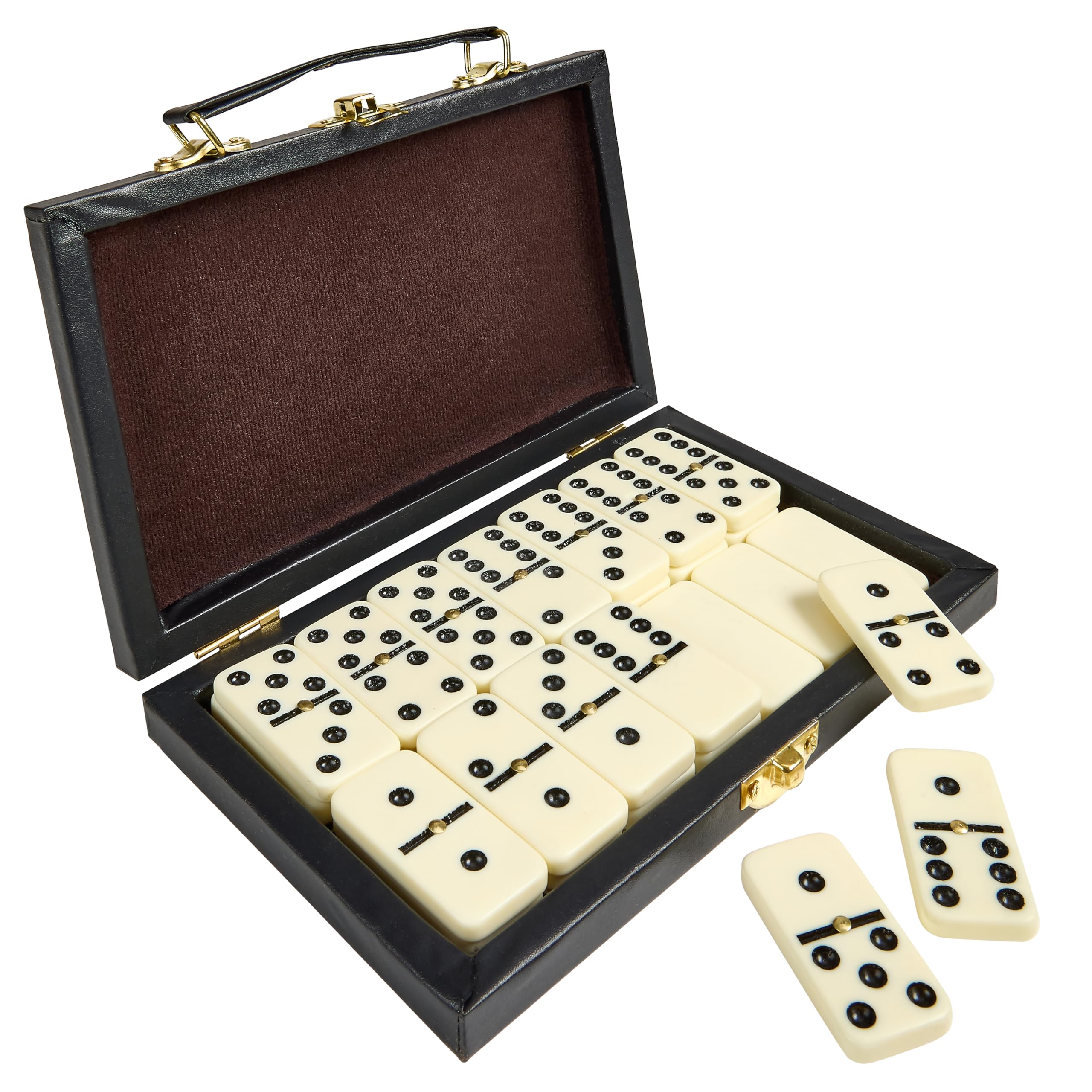 Amazon.com: Playbees Premium Double Six Dominoes Set - 28 Classic