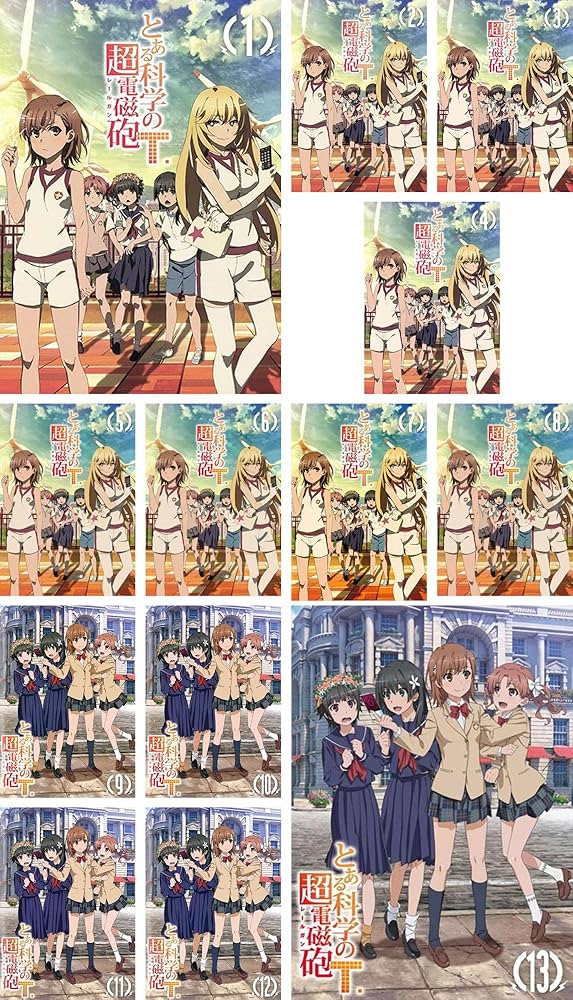 Amazon.co.jp: とある科学の超電磁砲 レールガン T [レンタル落ち] 全