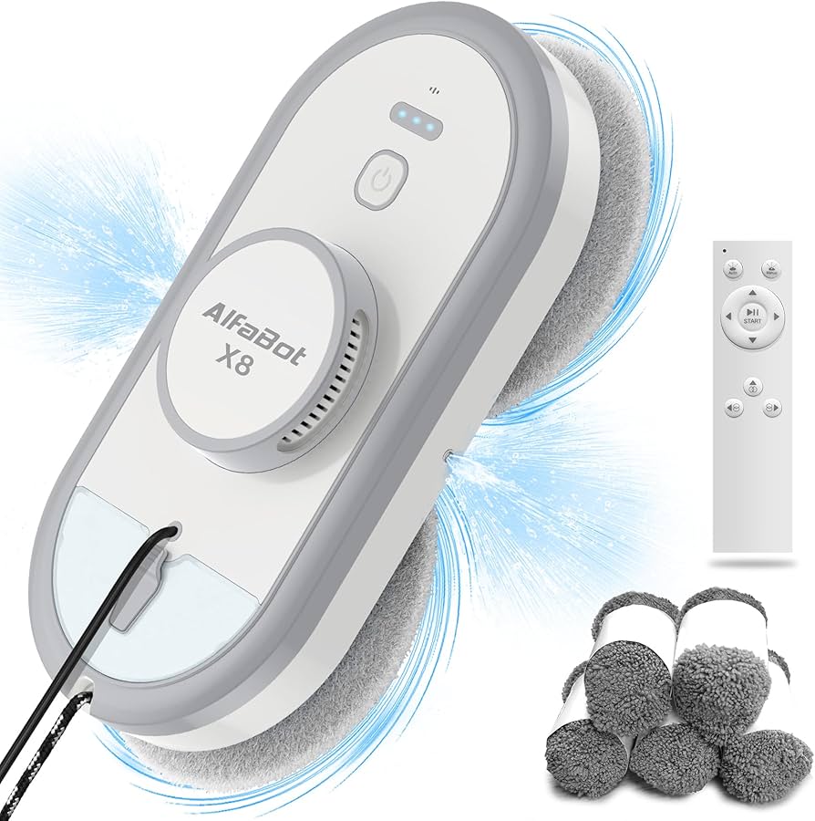 Amazon.co.jp: 窓拭きロボット 窓掃除ロボット【双方向自動スプレー