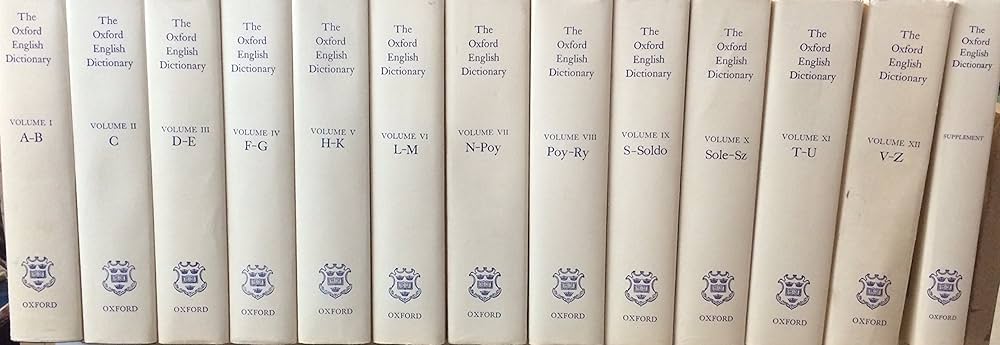 Oxford English Dictionary (12 Volume Set): J. Murray: Amazon.com