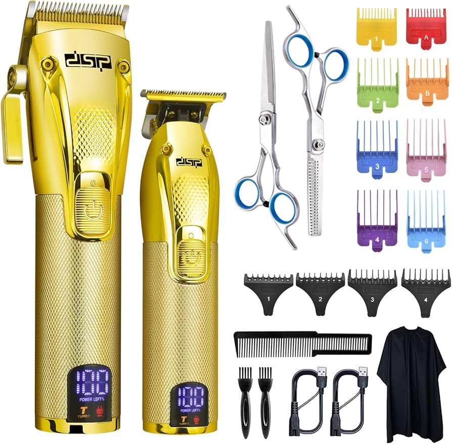 Amazon.co.jp: DSP® ゴールドバーバーバリカン ヘアカットキット