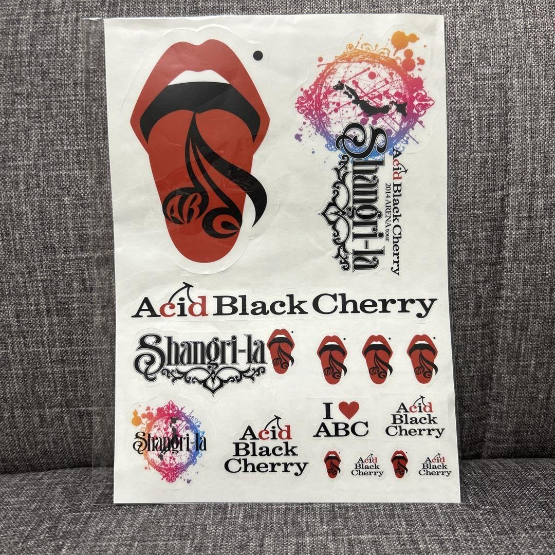 Amazon.co.jp: Acid Black Cherry Shangri-la ステッカー : おもちゃ
