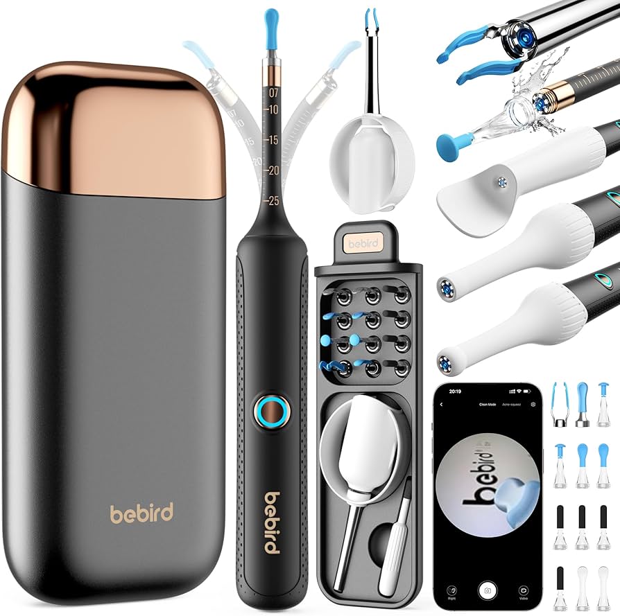 Amazon.co.jp: Bebird 耳かき カメラ付き 【業界初創ピンセット&3.1mm