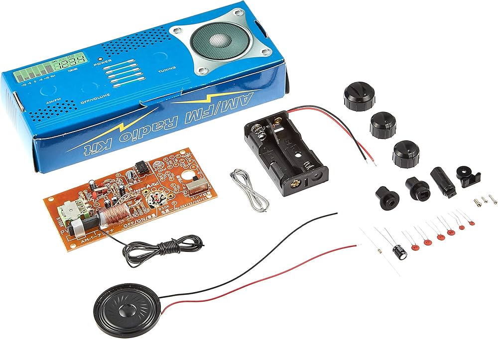 Amazon.co.jp: アーテック AM/FMラジオ 94722 (基板未組立) ブルー