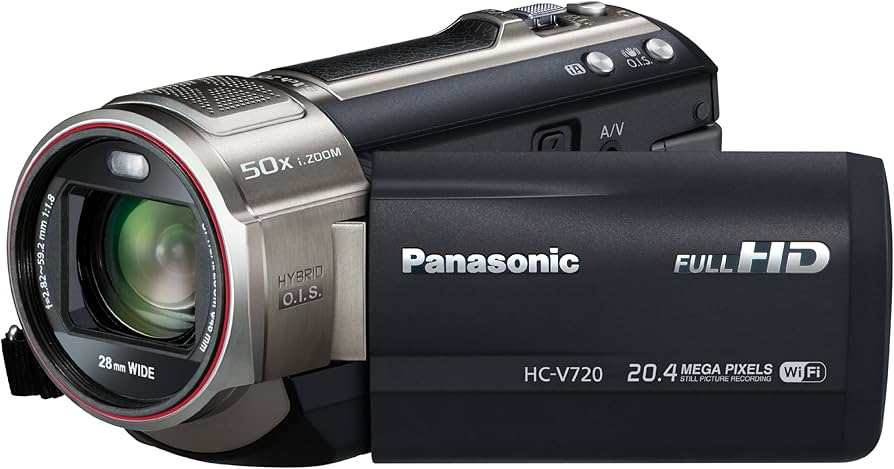 Amazon.com : Panasonic HC-V720 3D Ready 1MOS HD Digital Camcorder