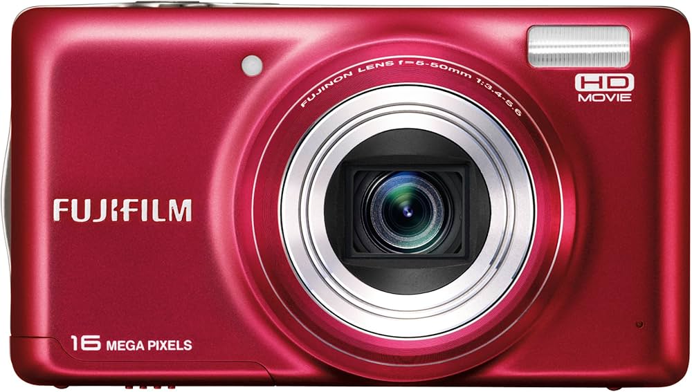 Fujifilm FinePix T400 Digital Camera (Red) : Amazon.sg: Electronics