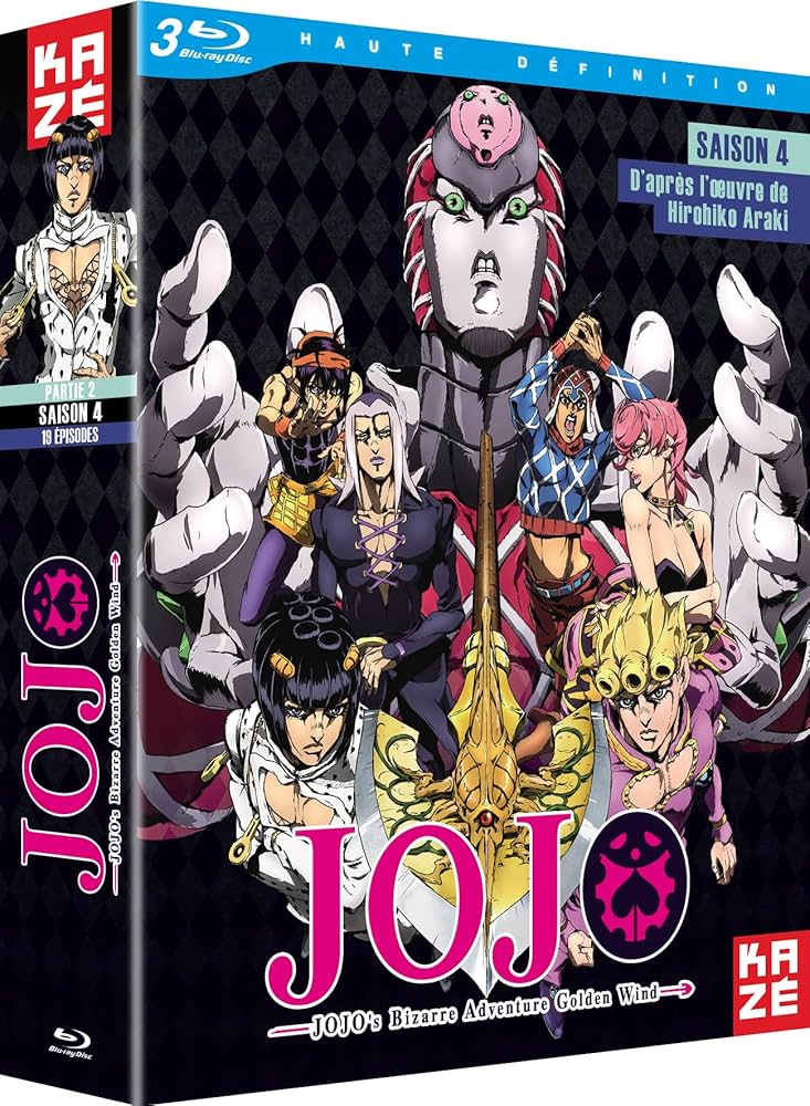 Amazon.co.jp | ジョジョの奇妙な冒険 4th Season 黄金の風 Blu-ray