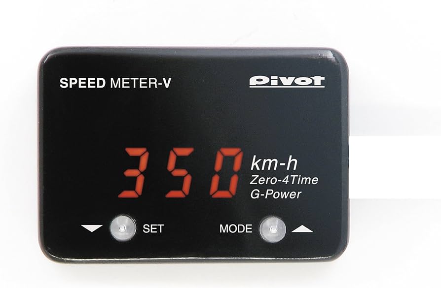 Amazon | PIVOT (ピボット) スピードメーターV (赤表示) SML-V
