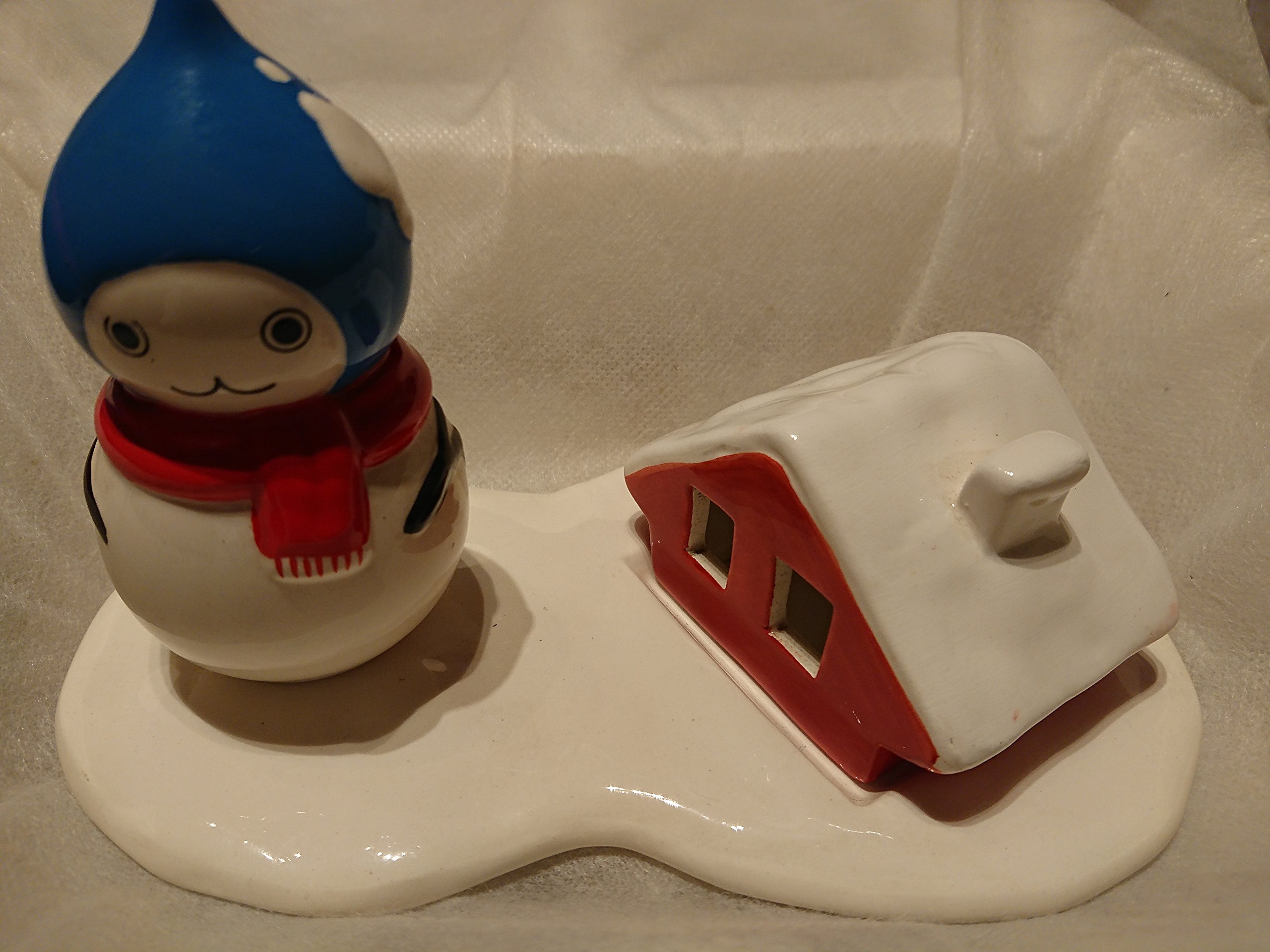 Amazon | ぴちょんくん（ぴちょん君） ダイキン 瀬戸物 お香入れ 雪国