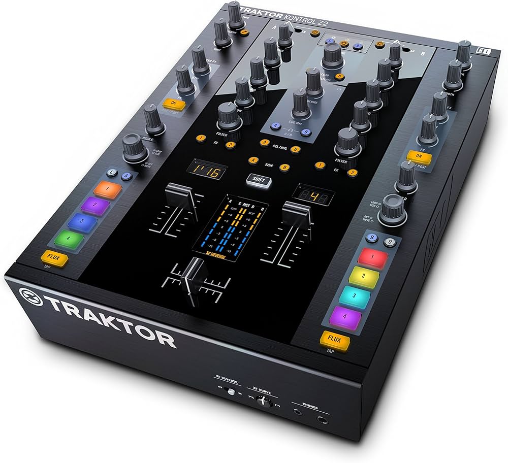 Traktor Kontrol Z2 DJ-Mixer/Controller : Amazon.co.uk: Musical