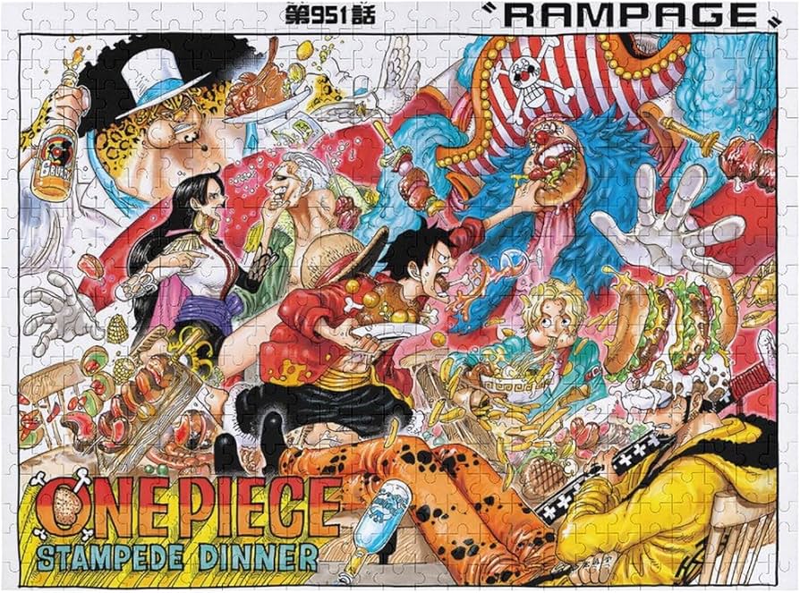 Amazon.co.jp: ワンピース/ONE PIECE 500/1000ピース 木製パズル 減圧