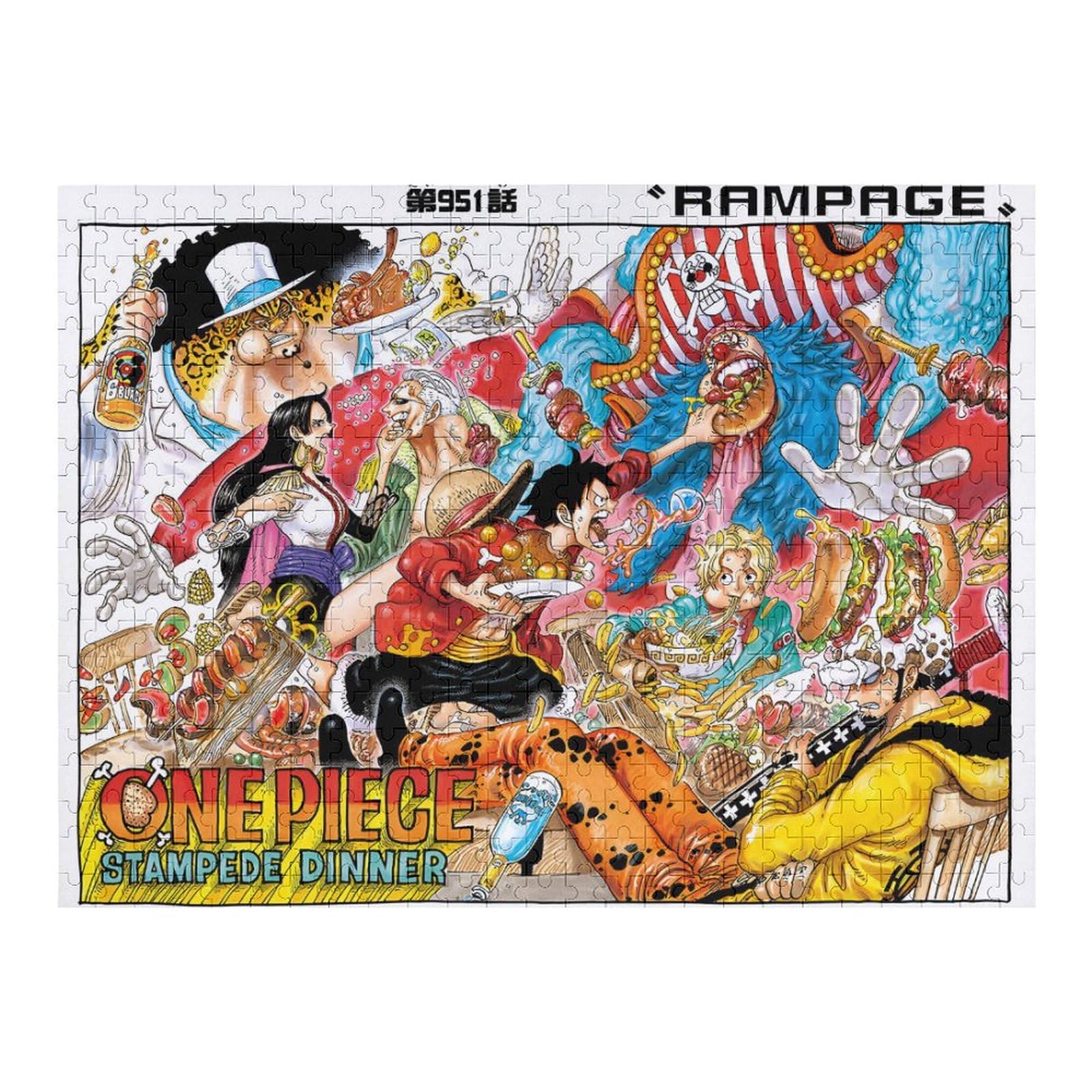 Amazon.co.jp: ワンピース/ONE PIECE 500/1000ピース 木製パズル 減圧