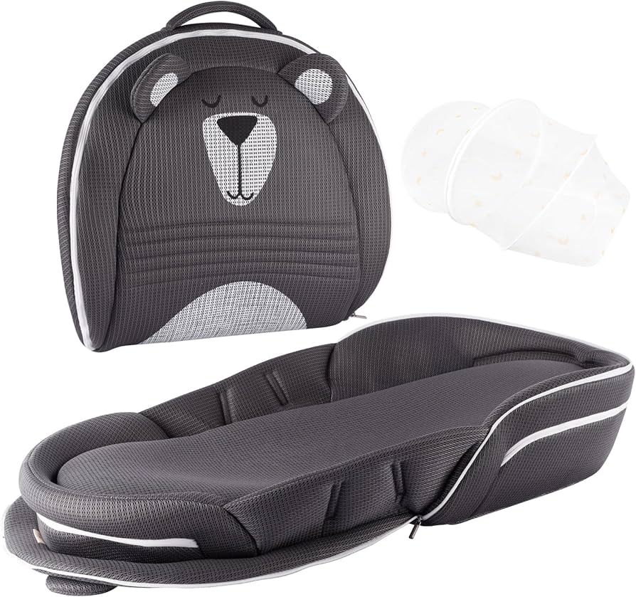 Amazon.co.jp: 【ベビーアムール】 Bebamour ベビーベッド 折りたたみ