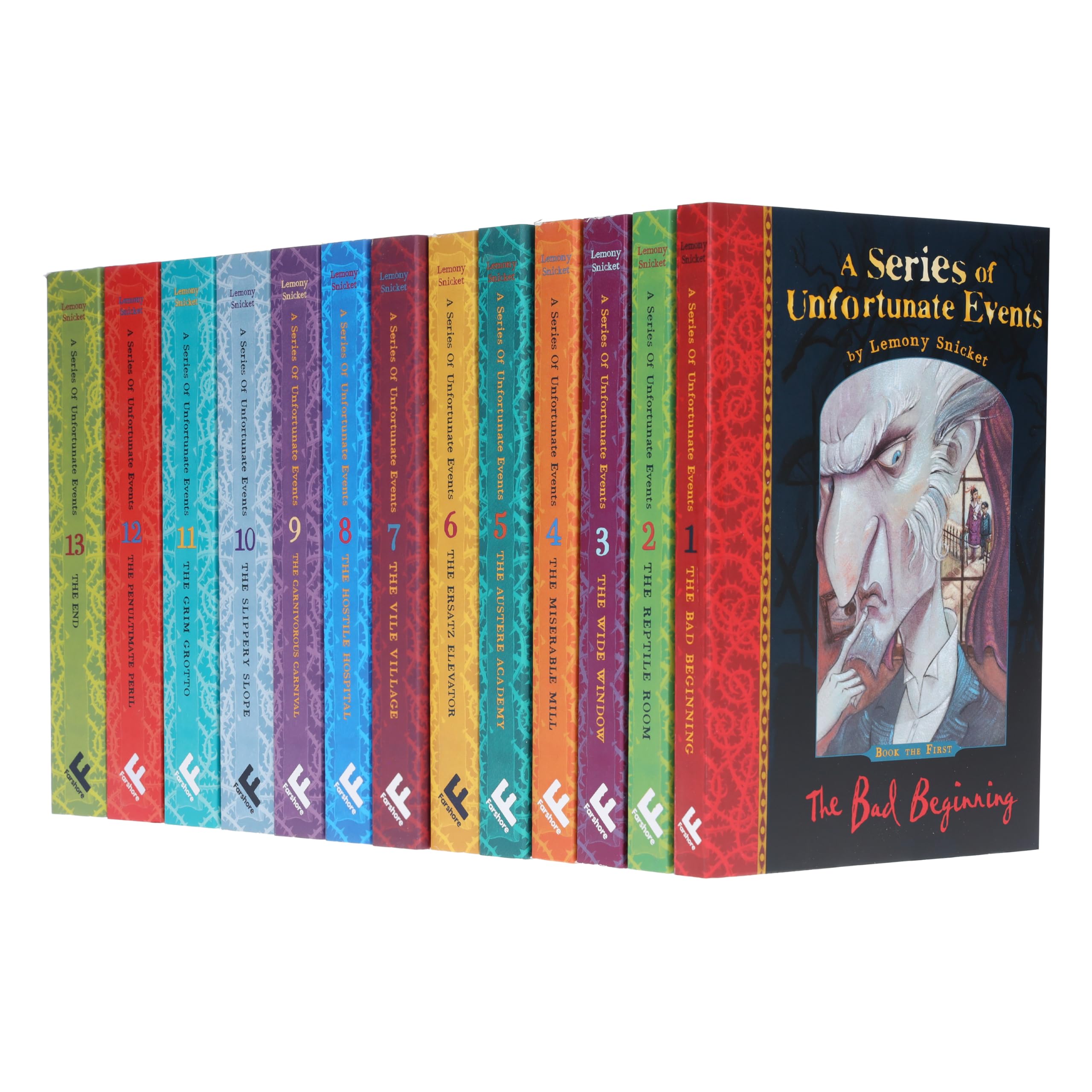 A Series of Unfortunate Events Collection 13 Books Set Pack RRP71