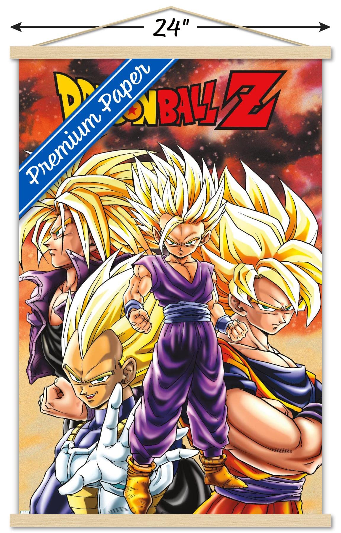 Amazon.co.jp: Trends International ドラゴンボールZ サイヤ人 壁掛け